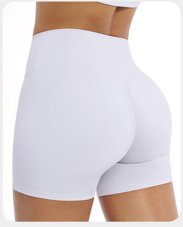 Women's High Waist Tummy Control Yoga Shorts - Butt Lifting, Knit Tight, Ideal for Running and Sports