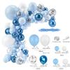 Birthday Balloon Arrangement Blue Balloon Chain Wedding Wedding Balloon Arch Balloon Set Premium