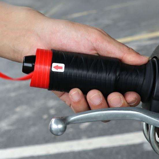 Universal Silicone Motorcycle Grip Covers Non-Slip Handlebar And Brake Lever Protectors Easy Installation Motorcycle Handlebar Tape