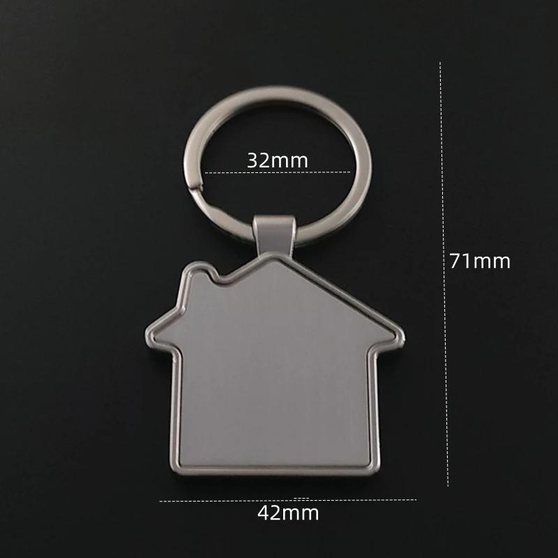 Custom Name Couple Keychain Anniversary Gift for Boyfriend Him Her Stainless Steel Key Ring Laser Engraved Sided Text Keyring