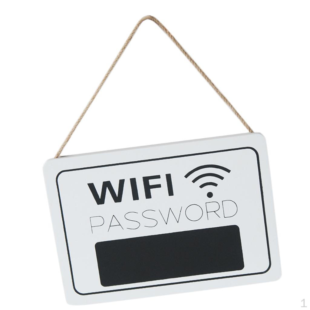 

Single-sided Password Chalkboard, Wall Hanging Wooden Plaque,