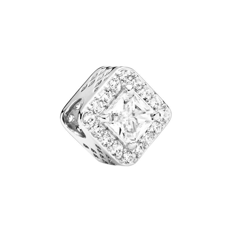 Pandora Versatile 925 Silver Cubic Zirconia Necklace/Pendant Women s Silver 796206CZ