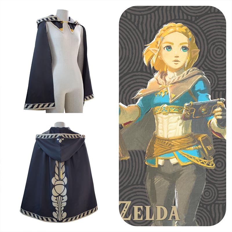 Zelda Of Legend Kingdoms Tear Cosplay Costume Princess Cloak Enthusiasts Game