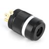 Monosaudio M100G Pure Copper GoldPlated Power Plug AC Power Connector Plug for Audio DIY Power Cord 15A 250V
