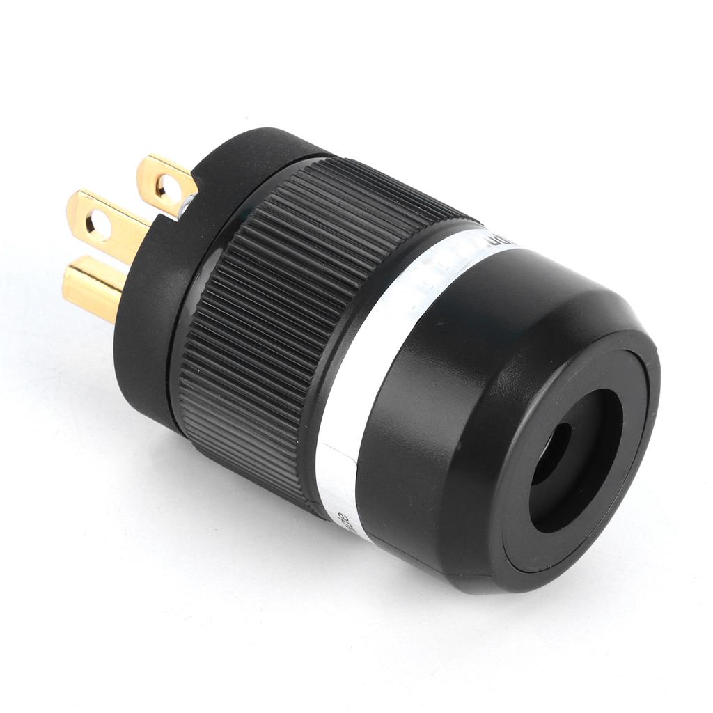 Monosaudio M100G Pure Copper GoldPlated Power Plug AC Power Connector Plug for Audio DIY Power Cord 15A 250V