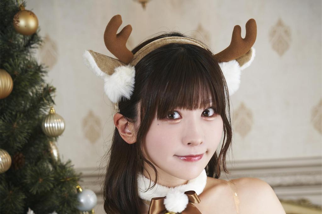 Clearstone Hayran Yapımı Cosplay Noel Güzel Ren Geyiği Kahverengi Kadın