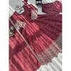 Salwar Kameez Indisk Pakistansk Bröllopsfestklänning Bollywood Anarkali Kostym