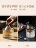 Glass Sake Bottle Set, Japanese Sake Set, Sake Set, Insulated, Heat-Resistant Glass, Sake Set, Sake Bottle, Sake Cups, Cold Sake Server, Simple Design