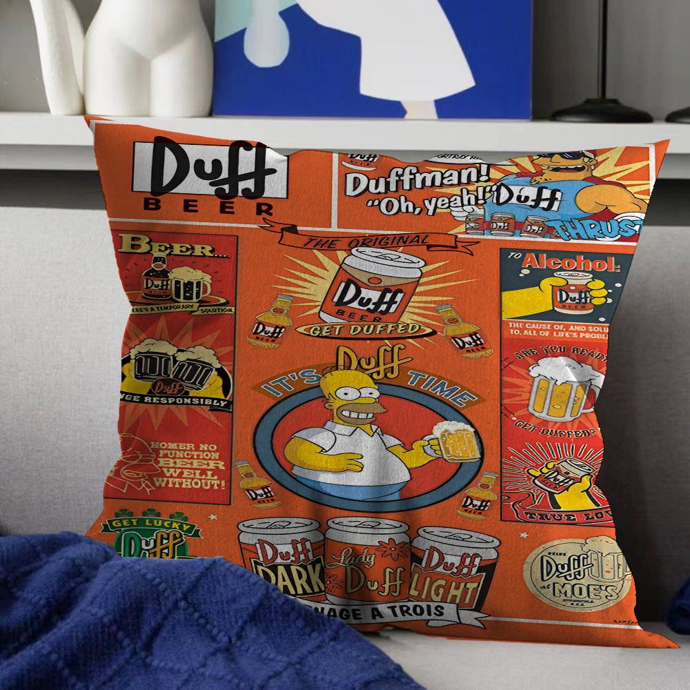 Cartoon T-The Cool S-Simpsons Pillowcases Home Bedding Decorative Pillow Cover Wedding Super Soft Pillow Case