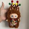 Christmas Elk La Bu Doll Zimomo 2 Monster Vinyl Face Doll Children'S Toy Festival Birthday Christmas Gift Desk Collection Decoration