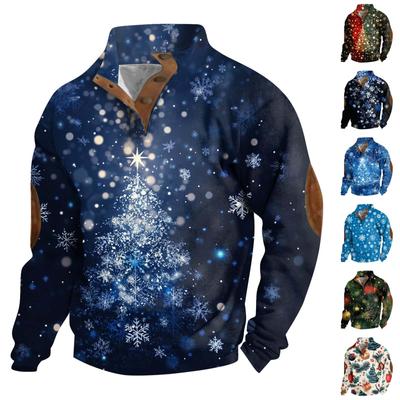 Jarná a pánska mikina so stojatým golierom je outdoorové ležérne svetre topy