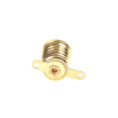 5Pcs/Set E10 Straight Copper Light Bulb Screw Base Pcb Socket Lamp Holder
