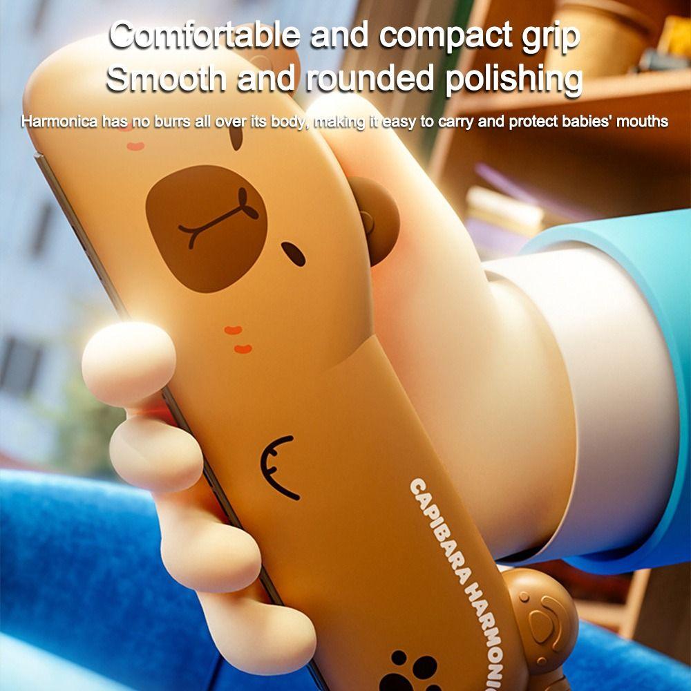 Early Educational Toy Whistle Organ Cartoon Mouth Organ  for Beginner's Entry-Level