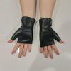 Lightweight Fingerless Gloves Punk Edge Decor Breathable Fabric For Extended Outdoor Use