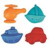 Hape Moules À Sable Véhicules De Transport 11 Cm 4 Pièces