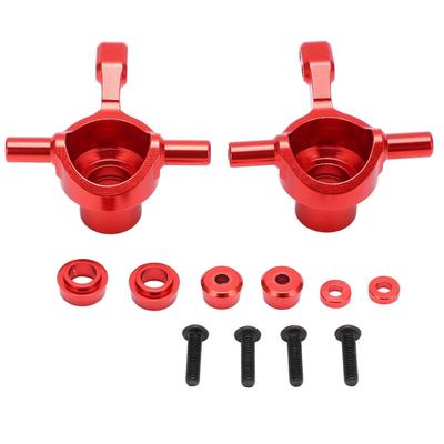 Set Braccetti Fusi Anteriori in Lega di Alluminio Parti Braccetti Fusi di Ricambio per TT02