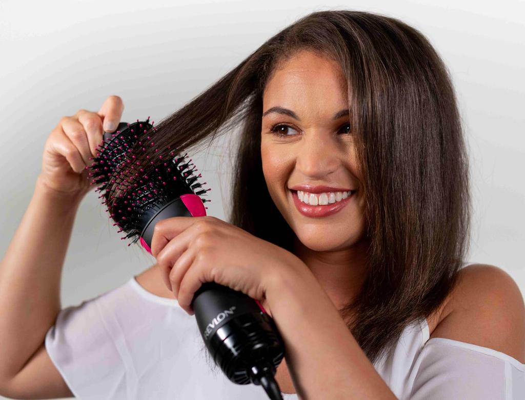 Revlon Blow Brush Dryer, Black/Pink, RVDR5222JPPNK2