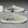 FashionVersatile Non-slip Half Slippers Casual Shoes For Men Mules Plus Size Loafers Flat Sneakers Walking FootwearZapatosHombre