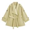 IEF British Style Trench Coat with Belt
