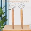 Danish Dough Whisk Hand Mixer,2Pcs Stainless Steel Dough Mixer with 2 Dough Scrapers suitable for Pizza Dough,Sourdough Bread,Etc