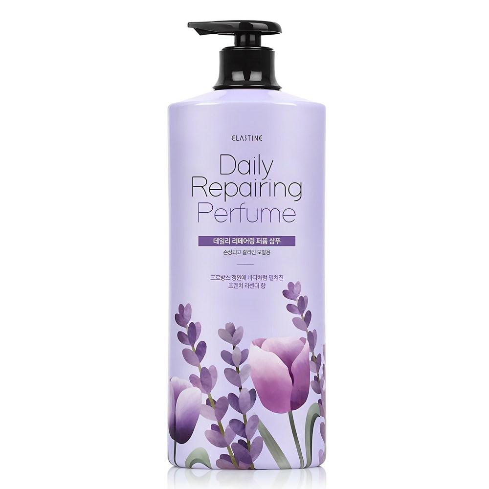 Elastine Daily Perfume Repairing Shampoo French Lavender Scent 1.1L 1 pcs