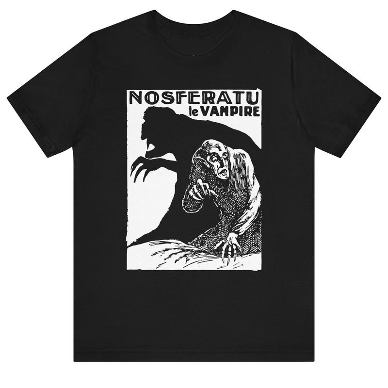

Nosferatu T-shirt Silent Film Vintage Gothic Art Horror Classic Movie Unisex T-Shirt S
