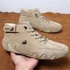 Stivali da donna Appartamenti Stivaletti impermeabili Scarpe comode da donna Stivaletti invernali Sneakers alte casual femminili Calzature di lusso