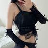 Summer Thin White Long Style Gloves Lace 2025 New Arrival Oversleeves Sun-Proof All-Matching Ballet Style Concealer Oversleeves Lolita