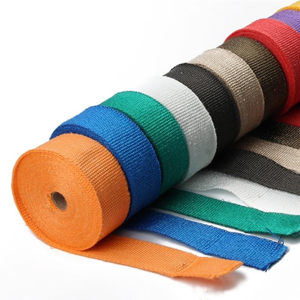 Thermal Insulation Exhaust Heat Wrap 5M Header Pipe Wrap Exhaust Wrap Tape  Car Exhaust System