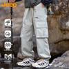 Jeep Men's Loose Fit Multi-pocket Cargo Pants