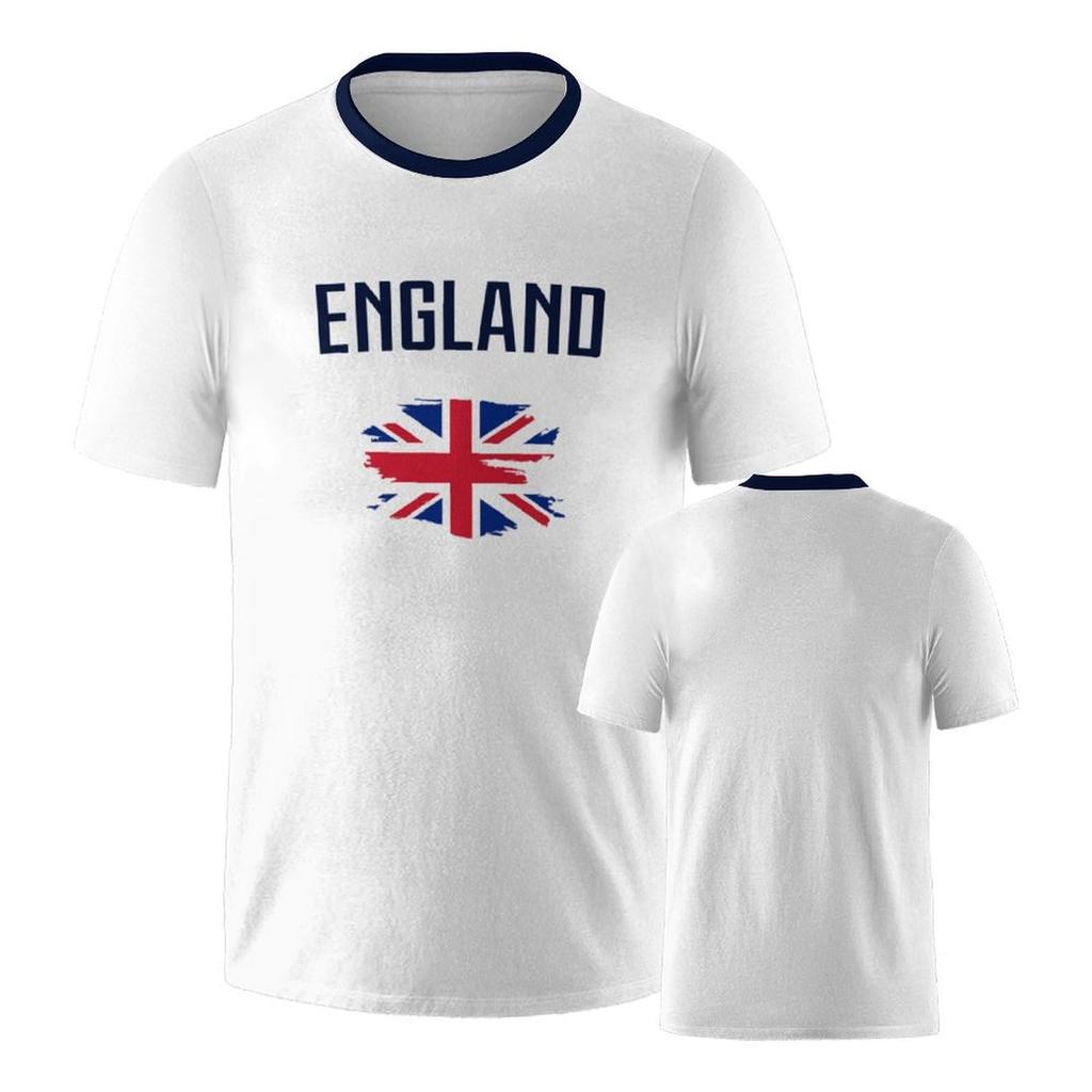 Unisex Flag Print Short Sleeve Crew Neck Casual T Shirt Comfortable Fit for Daily Wear Sports Activities