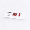 3D ABS Chrome Black Logo TSI Emblem Letters Car Trunk Badge For VW TSI Sticker Accessories