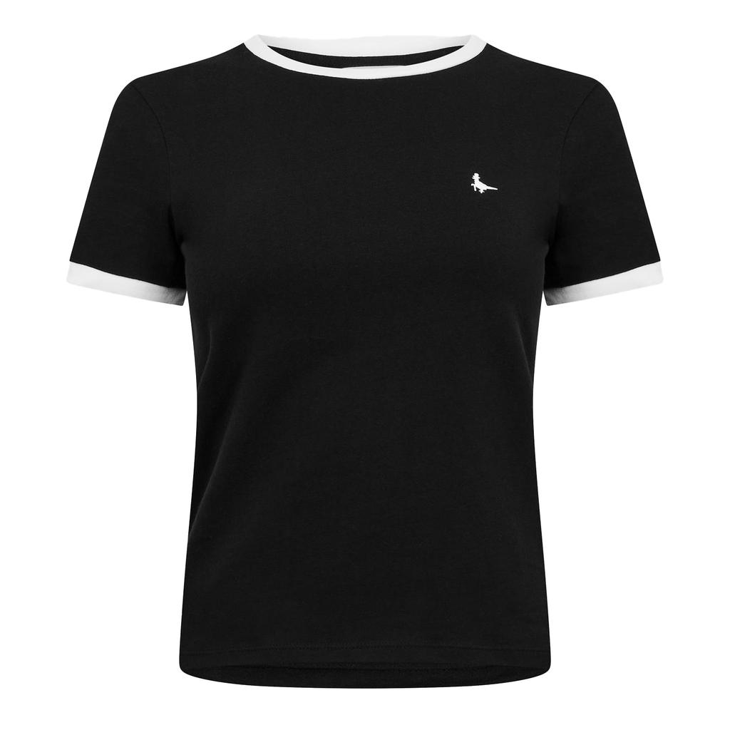 Jack Wills Womens/Ladies Trinkey Ringer T-Shirt