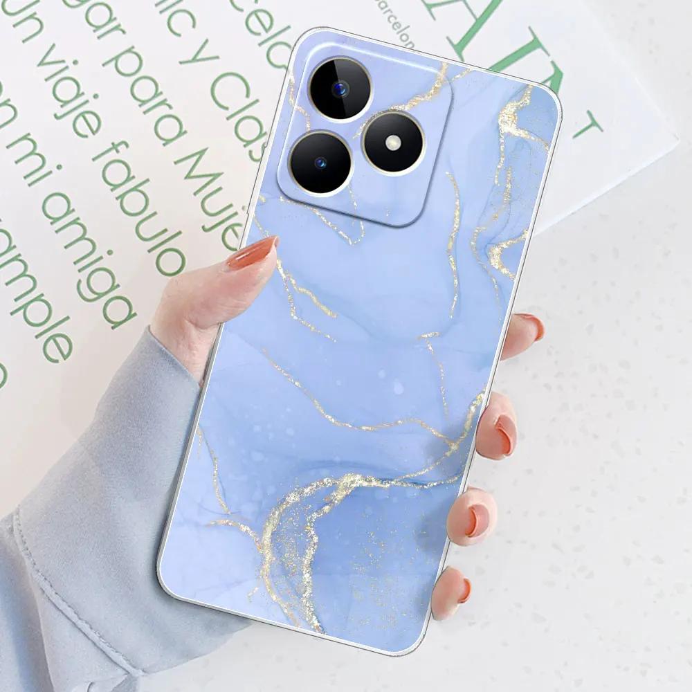 

For Realme C53 Case Cover For Realme C53 Fundas Clear Soft Silicone TPU Protective Phone Case For Realme C53 Bumper Shell Coque Realme C53
