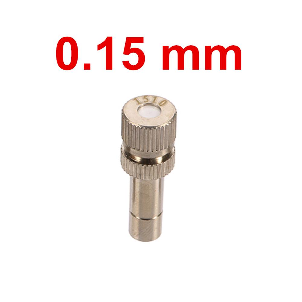 0,1-0,8 mm Niederdruck Feinstaubdüsen Desinfektion Landschaftsbau Kühlung Befeuchtung Zerstäubungszerstäuber 3 Stück