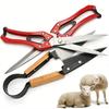 Tondeuse à Mouton de Ferme Cisaille à Laine à Ressort Cisaille à Cheveux pour Animaux de Compagnie Machines de Tonte Outils Ciseaux pour Chèvre Tondeuse en Acier au Manganèse