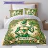 MandalaDragonball Pattern Bedding Quilt Set Quilt Cover Pillowcase Home Decoration Birthday Gift (1 * duvet cover + 2 * pillowcase, without core)
