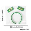 4pcs Matching Soccer Championship Headbands Comfortable Design Headddress For Game Night Parties Decoration