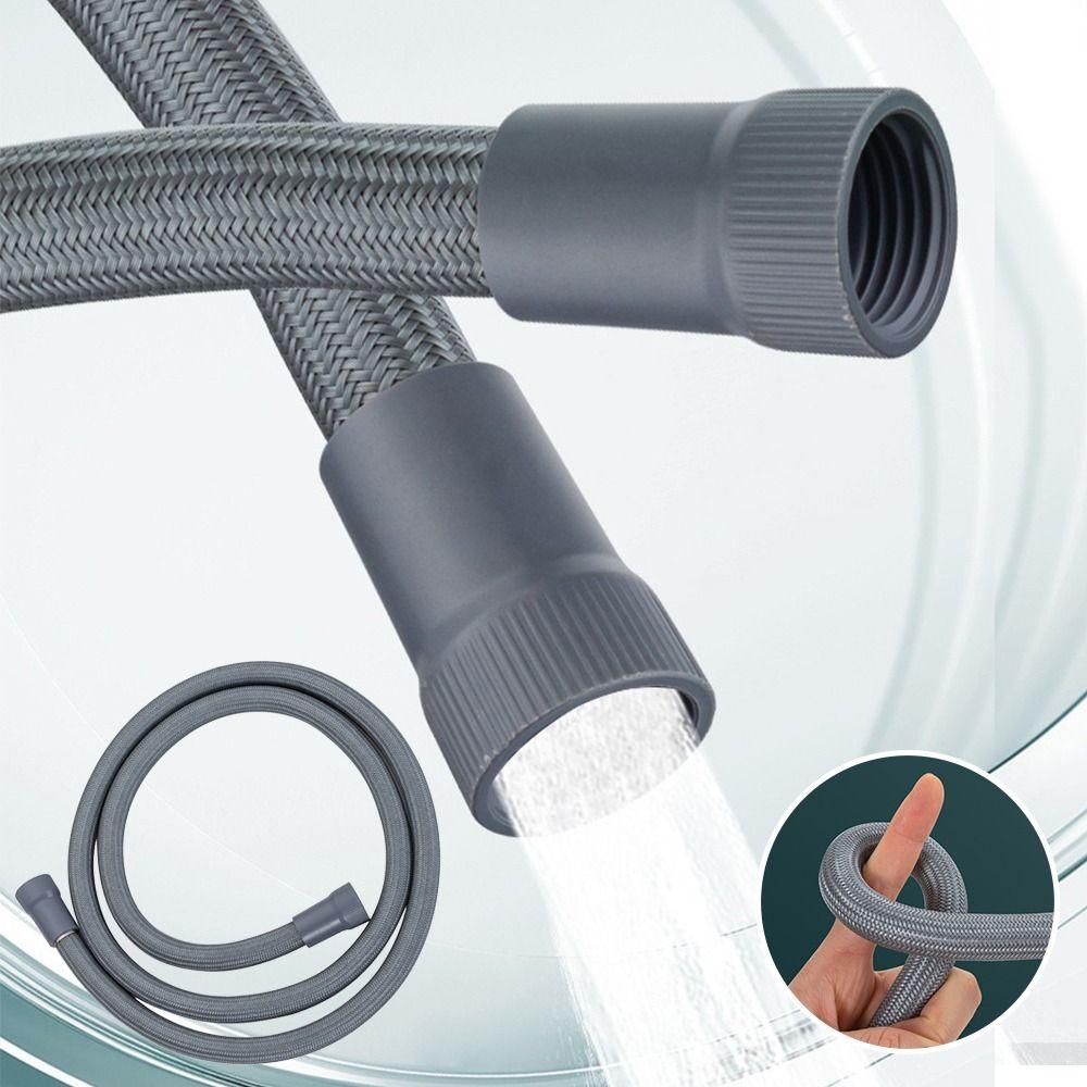 Anti Winding Handheld Shower Hose 1.5/2 Meter Bath Shower Nylon Pipe Bathroom Accessories