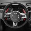 2x Red Steering Wheel Shift Paddle Shifter Trim Cover For Ford Mustang 2015-