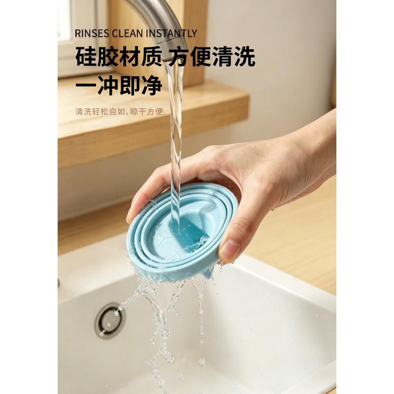 Pet Silicone Can Lid Sealing Cover With Spoon For Cat Dog