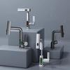 Cascade Dorée Température Affichage Numérique Robinet de Bassin d'Eau Chaud/Froid Mélangeur d'Évier Robinet de Salle de Bain/Cuisine Robinet Extensible