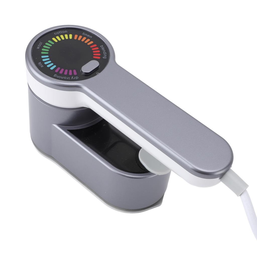 Handheld Steaming Ironing Machine 90 Degrees  180 Degrees  Rotating Handle 6 Gears Adjustable Color Screen Display