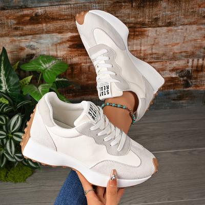 Fashion Women Sneakers 2025 New Platform Walking Designer Sneakers Breathable Lace Up Sports Shoes Women Summer Fashion Shoes Woman