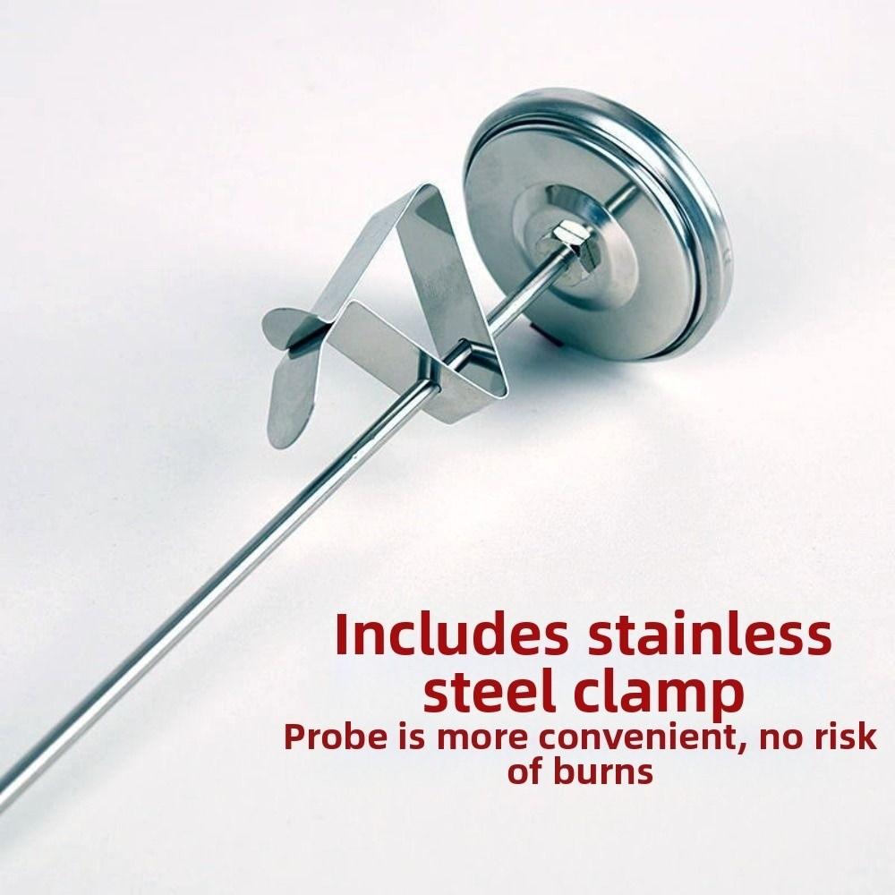 Large Dial Kitchen Probe Thermomete 0~300℃ BBQ Thermometer Tester Kitchen Cooking