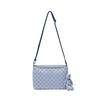 Patrick Cox Color Quartet 2 Shoulder Bag with Original Charm, Colored Handles, Lightweight, PXLHDES1, Navy, Women's