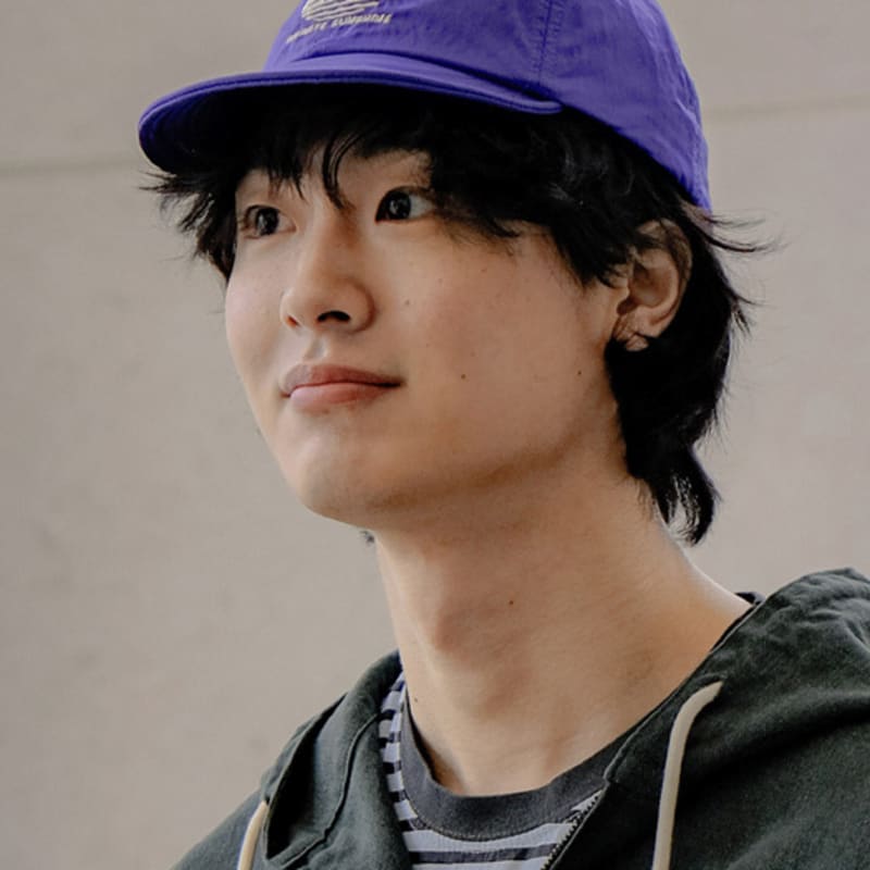 

KAPPY DESIGN RIPSTOP SUNSHINE CAP PURPLE PURPLE