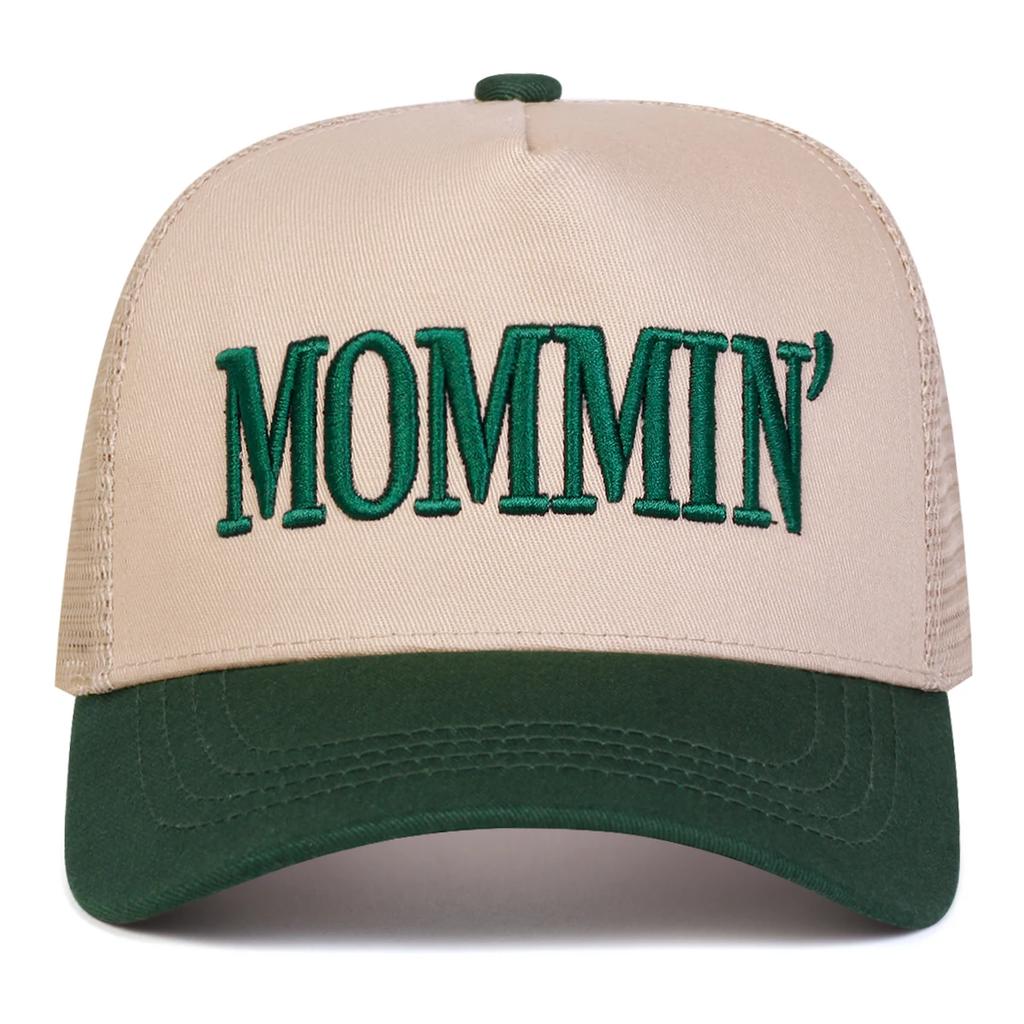 Net Baseball Stitching Stitched Embroidered Alphabet Mommin Neutral Gender Women Men For Caps Spring Autumn Outdoor Adjustable Casual Hats