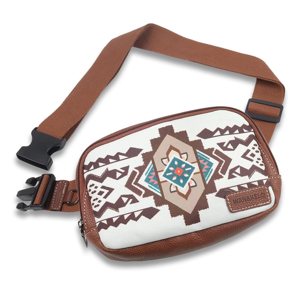 Bohemian-style Women s Crossbody Bag Fashionable and Retro Chest Bag European and American High-end Waist Bag 22615cm 2566₽