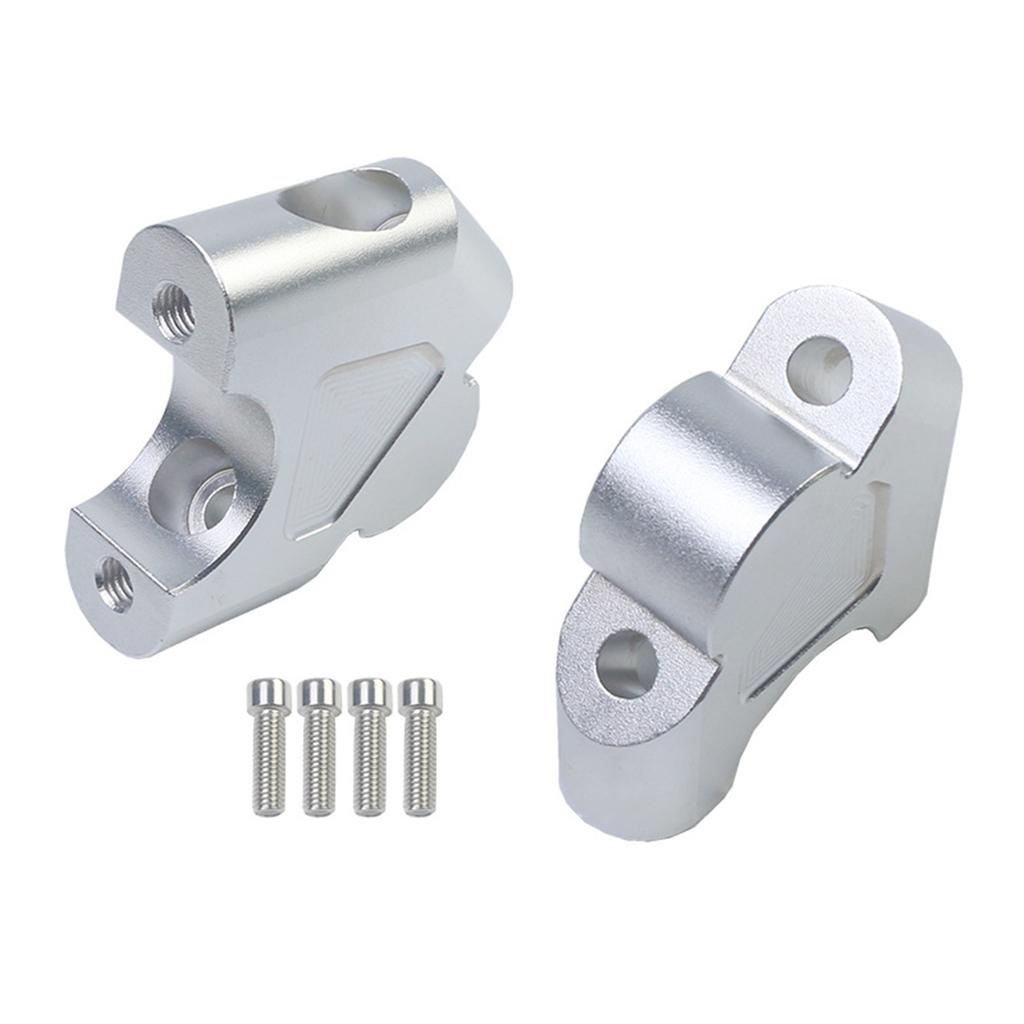 Verbessertes 2er-Pack Lenkererhöhungen Motorrad Aluminiumlegierung Lenkererhöhungen Höhenadapter für R1200GS/R1250GS/ADV